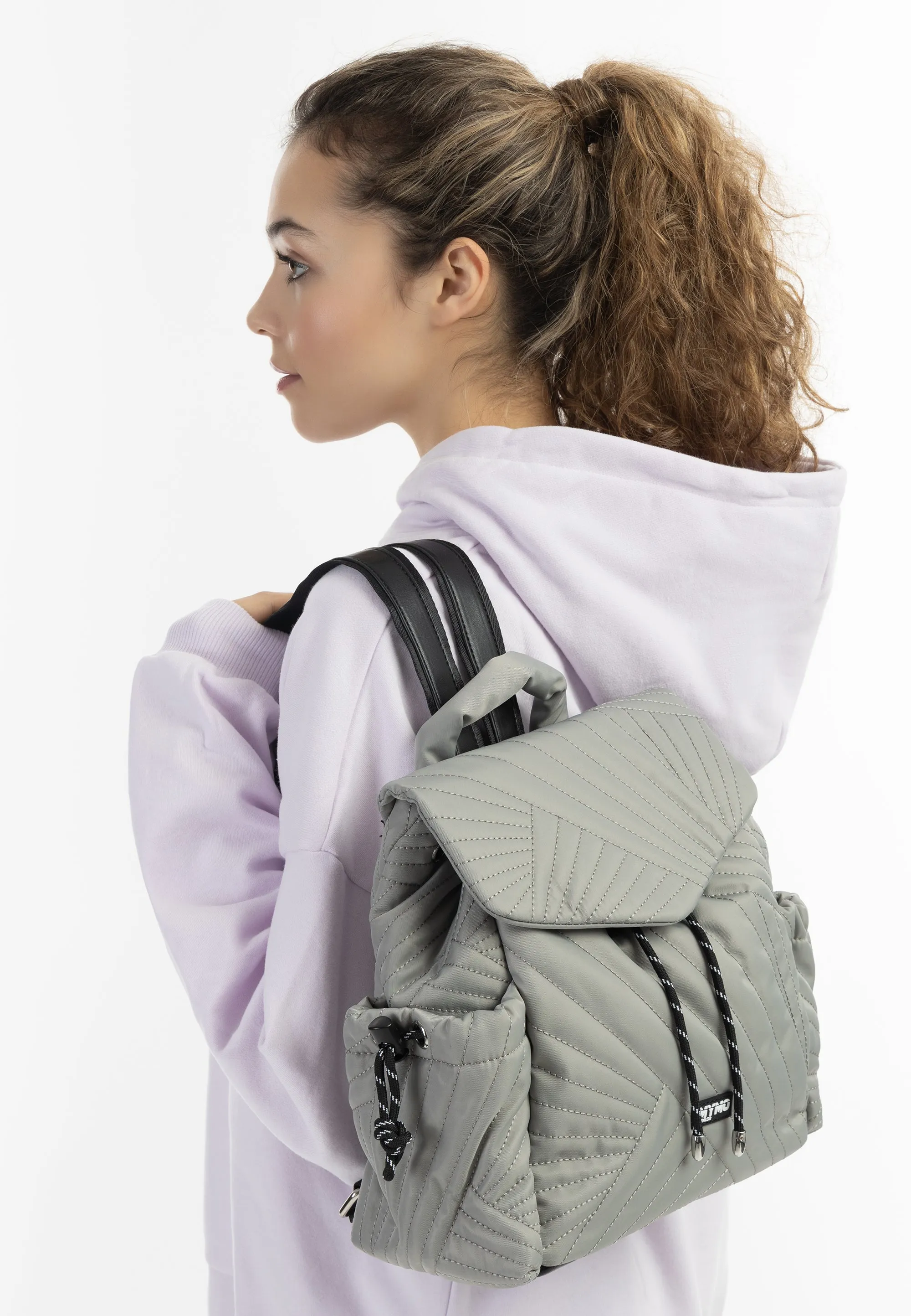 Mymo athlsr Women's Backpack With Quilted Pattern