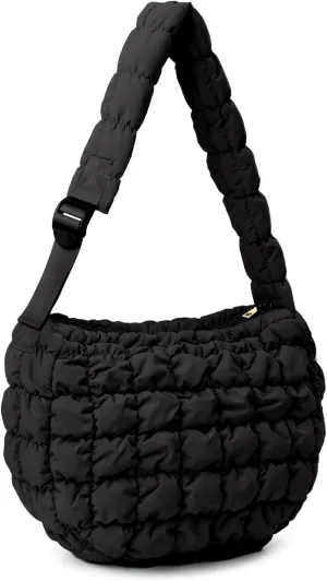 NAARIIAN Puffer bag Lightweight Quilted Tote Bags Puffy shoulder bag for Women Crossbody purse Padded handbag