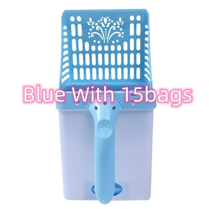Neater Litter Genie Scooper Cat Litter Sifter Scoop System Kitty Litter Scooper with Extra Waste Bags by Neater Litter Scooper