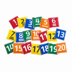 Number Bean Bags Pack of 20 – Fun, Hands-On Learning!