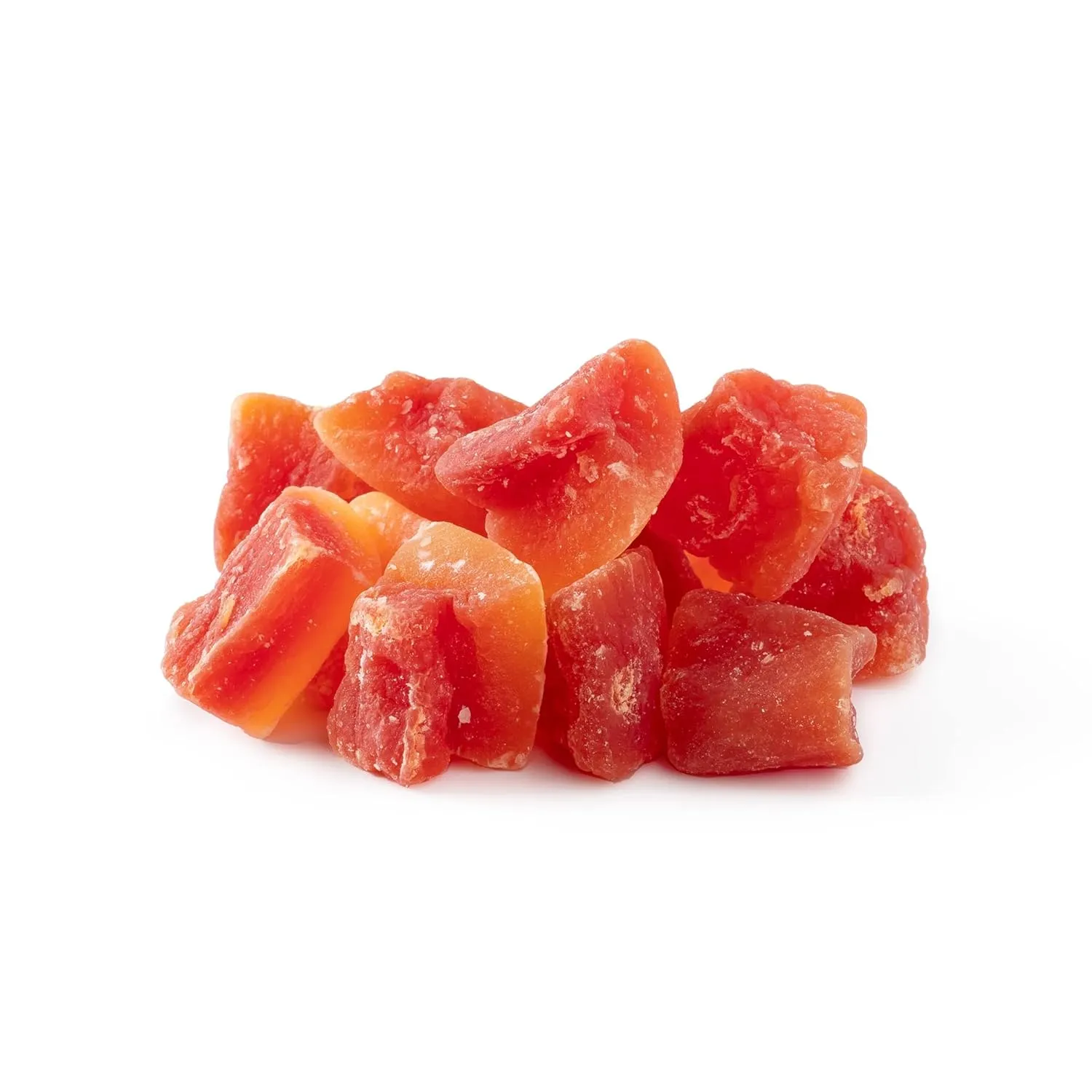 NUTS U.S. - Unsulphured Dried Papaya Chunks | Low Sugar | No Color Added | NON-GMO and Gluten Free | Vegan Snacks | Packed in a Resealable Bag!!! (3 LBS)