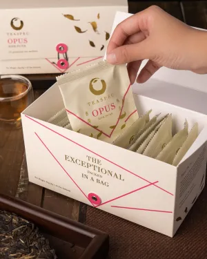 Opus Ripe, 
Ripe Pu'er Tea Sachets