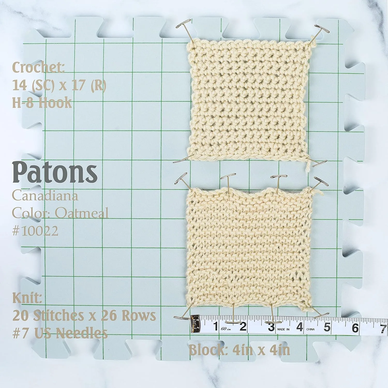 Patons Canadiana Solids White 244510-10005 (6-Pack - Same Dye Lot) Worsted Medium #4 Acrylic Yarn for Crocheting and Knitting with Project Bag