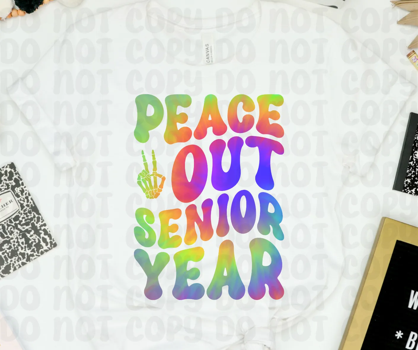 Peace Out Senior Year PNG File - Digital Design