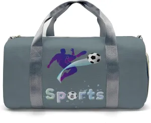Personalized Name Duffel Bag Soccer Players Sport On-the-Go Fitness: Travel Bags Designed for Active Living