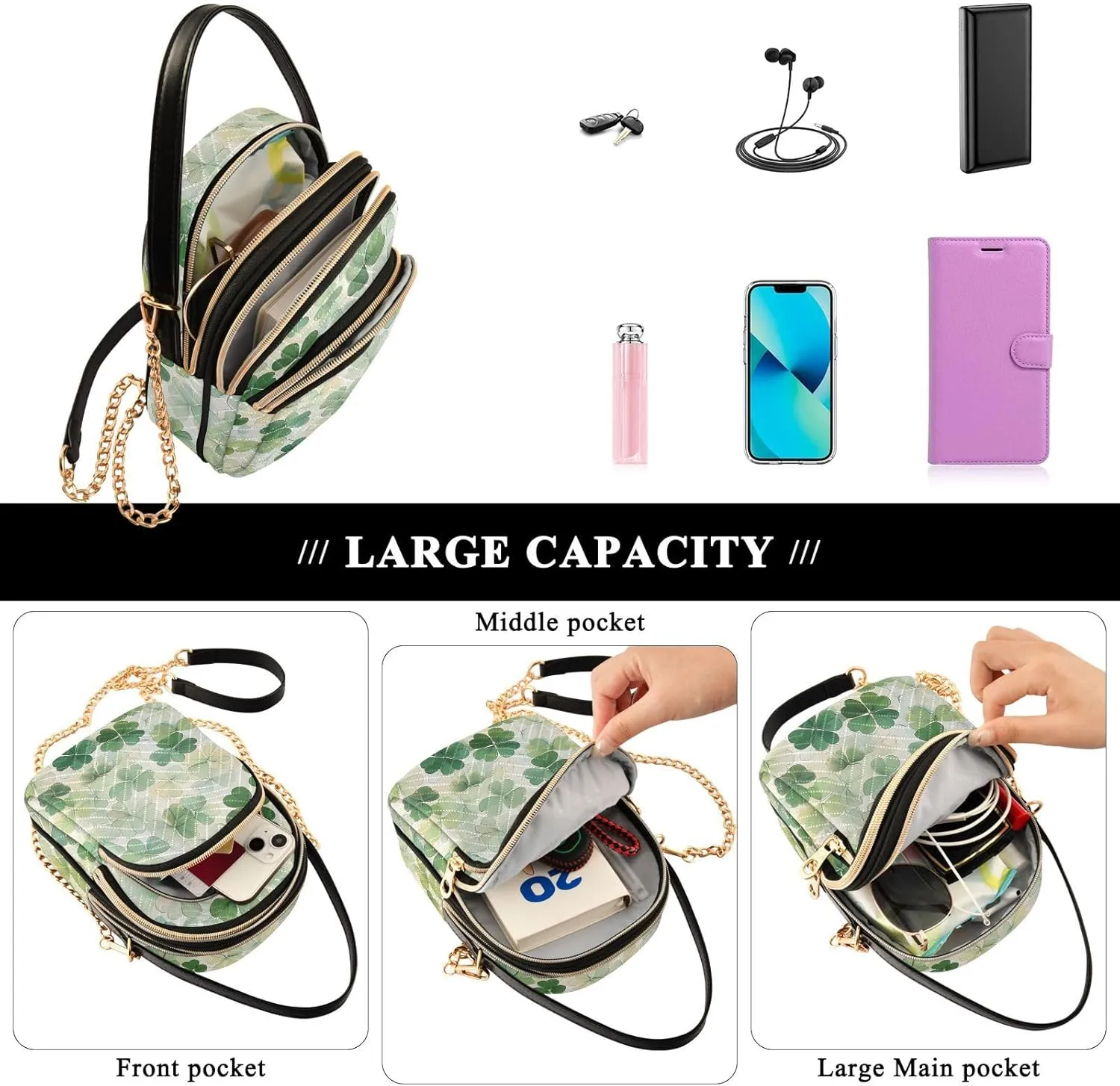 Phone Purse Women Small Cell Wallet Crossbody Bags Women's Crossbody Handbags Mini Shoulder Bag