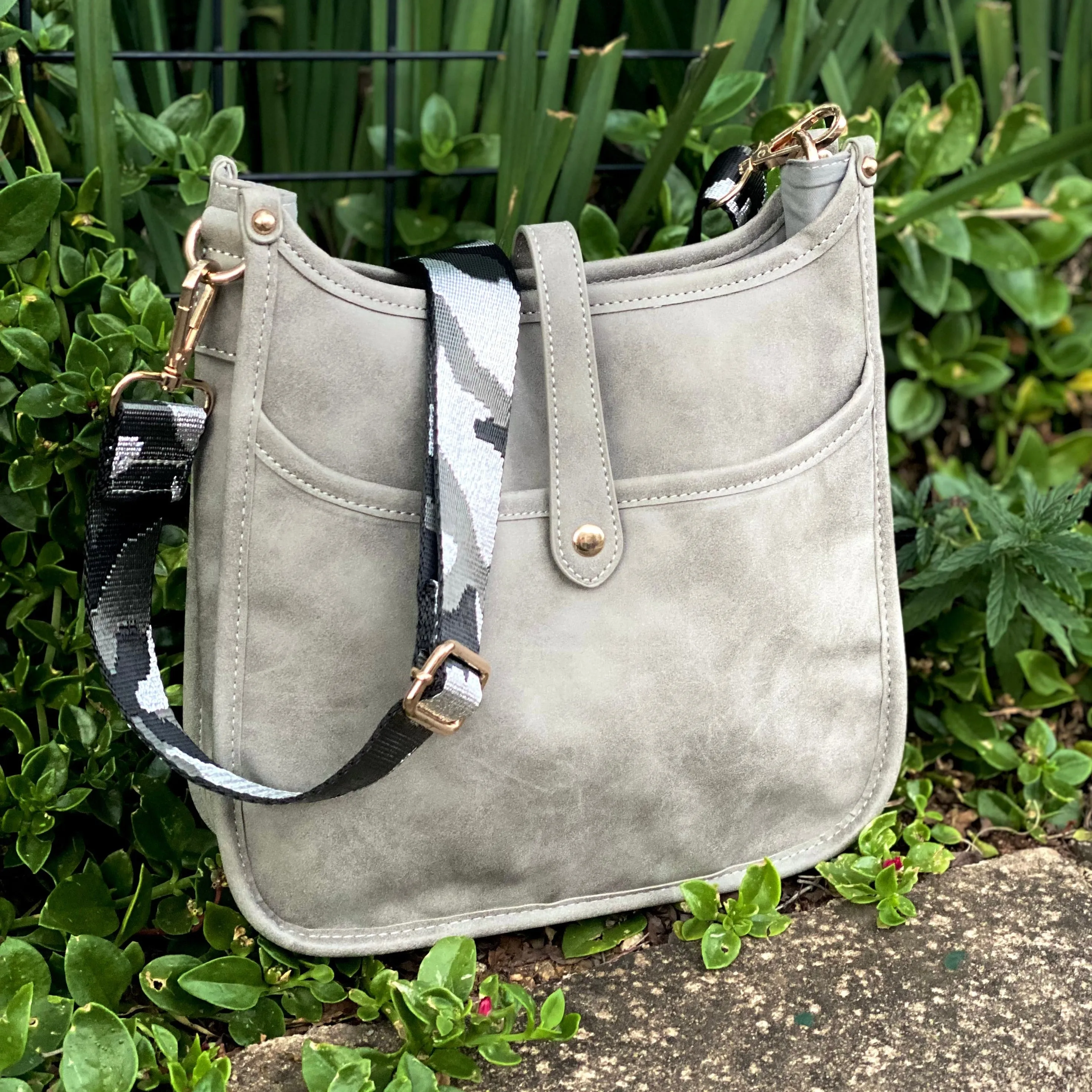 Pleather Crossbody Bags