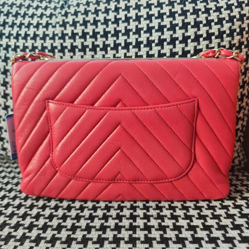 Preloved Chanel Trendy CC Pink Quilted Shoulder Bag