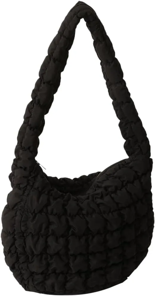 Puffer Tote Bag for Women Crossbody Bags Quilted Bags Fashion Cloud Large Hobo Quilted Handbags Puff Purse