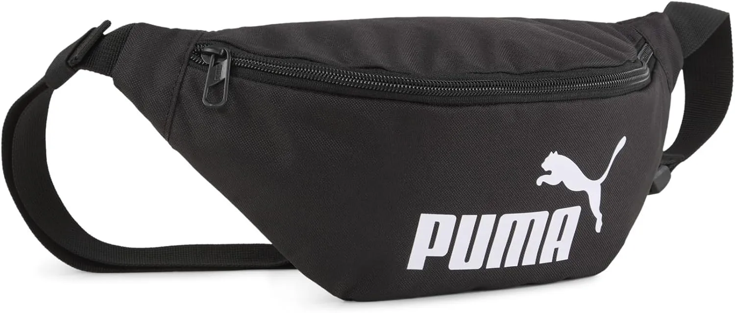 PUMA Unisex Kid's Waist Bags, Black, One Size
