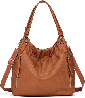 Purses and Handbags, Large Size Faux Leather Hobo Style Handbags for Women, Shoulder Bag with Removable Strap