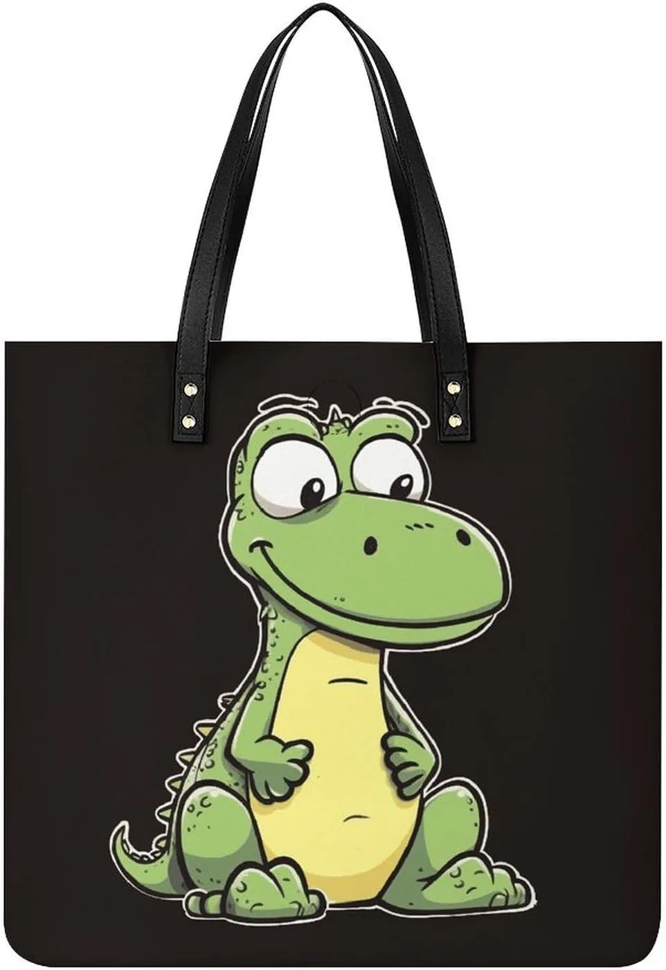Quiet Cartoon Crocodile Leather Tote Handbag Top Handle Ladies Shoulder Bags Large Travel Messenger Gym Totes Work Bags Tote Bag for Women