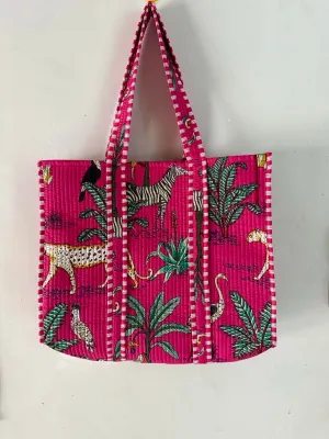 Quilted handbag