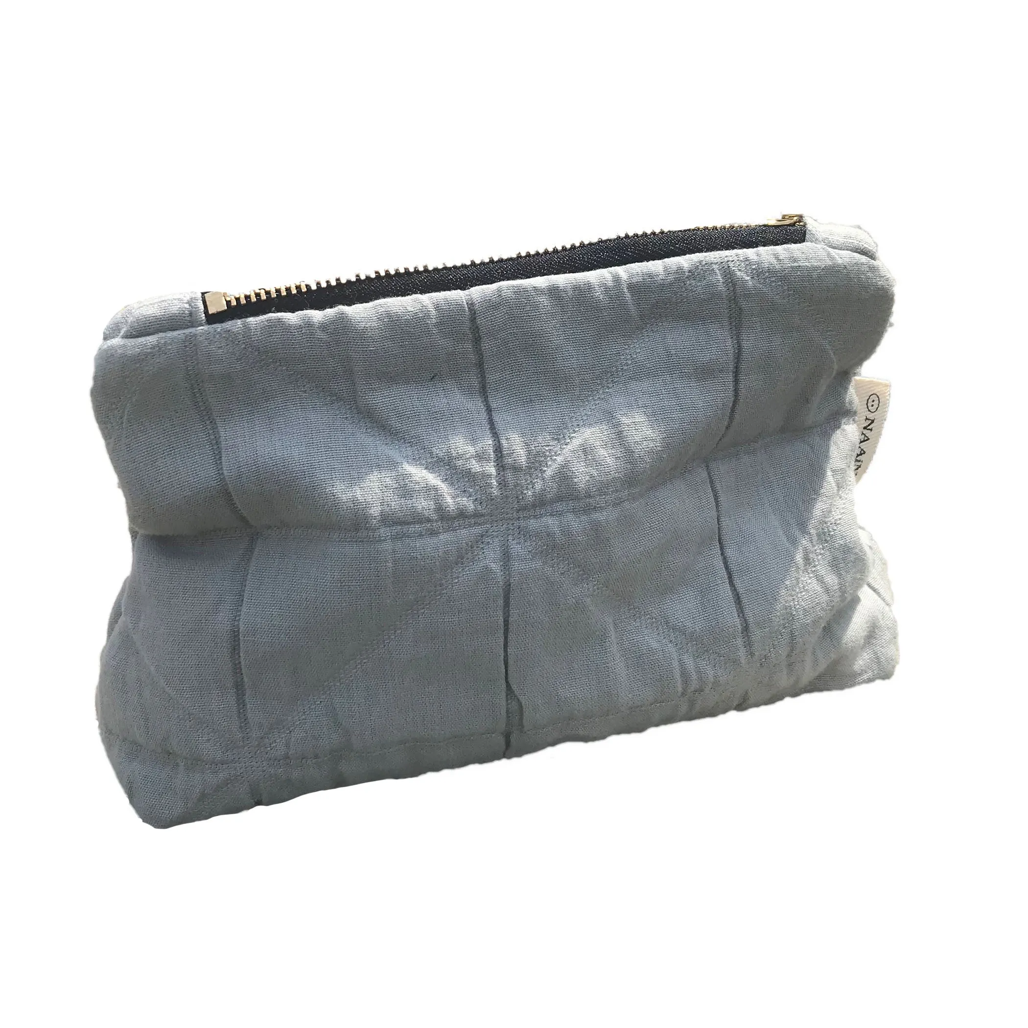 Quilted make-up bag (ready to ship)