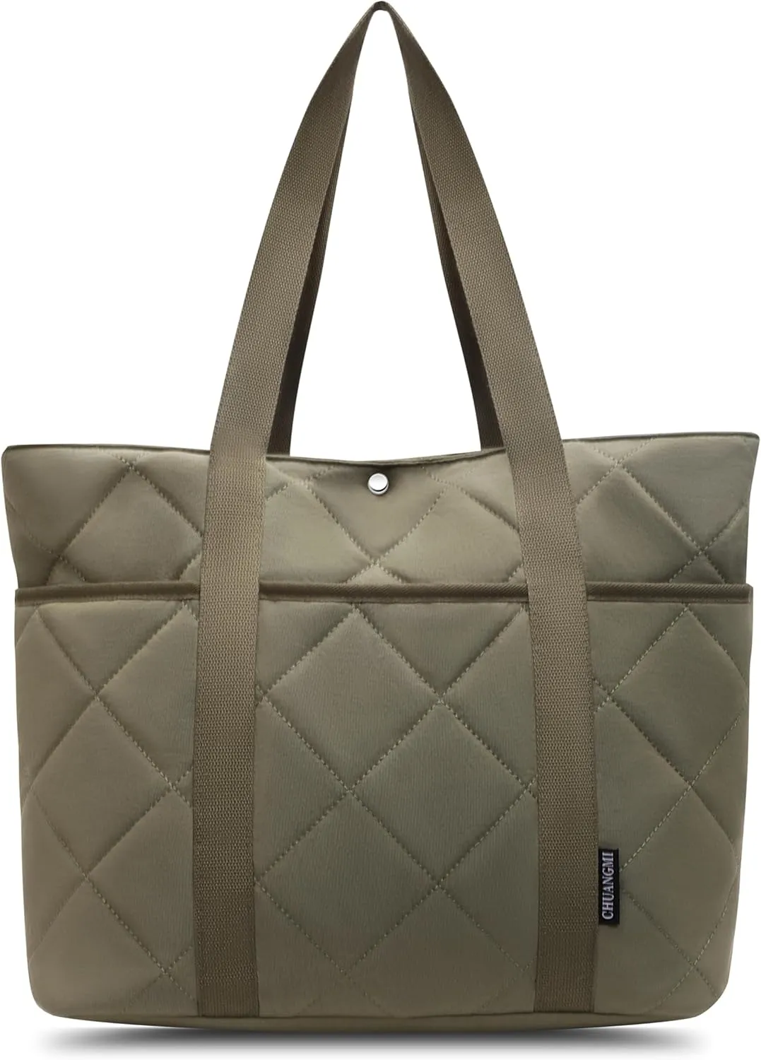 Quilted Tote Bag For Women, Puffer Tote Bag For Women, Trendy And Lightweight Travel Tote Bags For Work