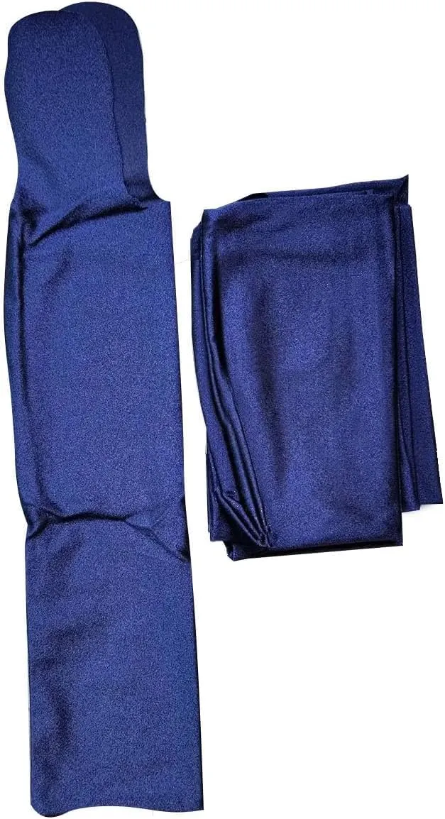 Ranch Hand Horse Mane Bags - Protect Horse's Mane from Wind, Sun & Mud - Prevents Tangles, Rubbing Out and Breakage - Made with Nylon - Easy to Use and Washable - Set of 6 (Dark Blue)