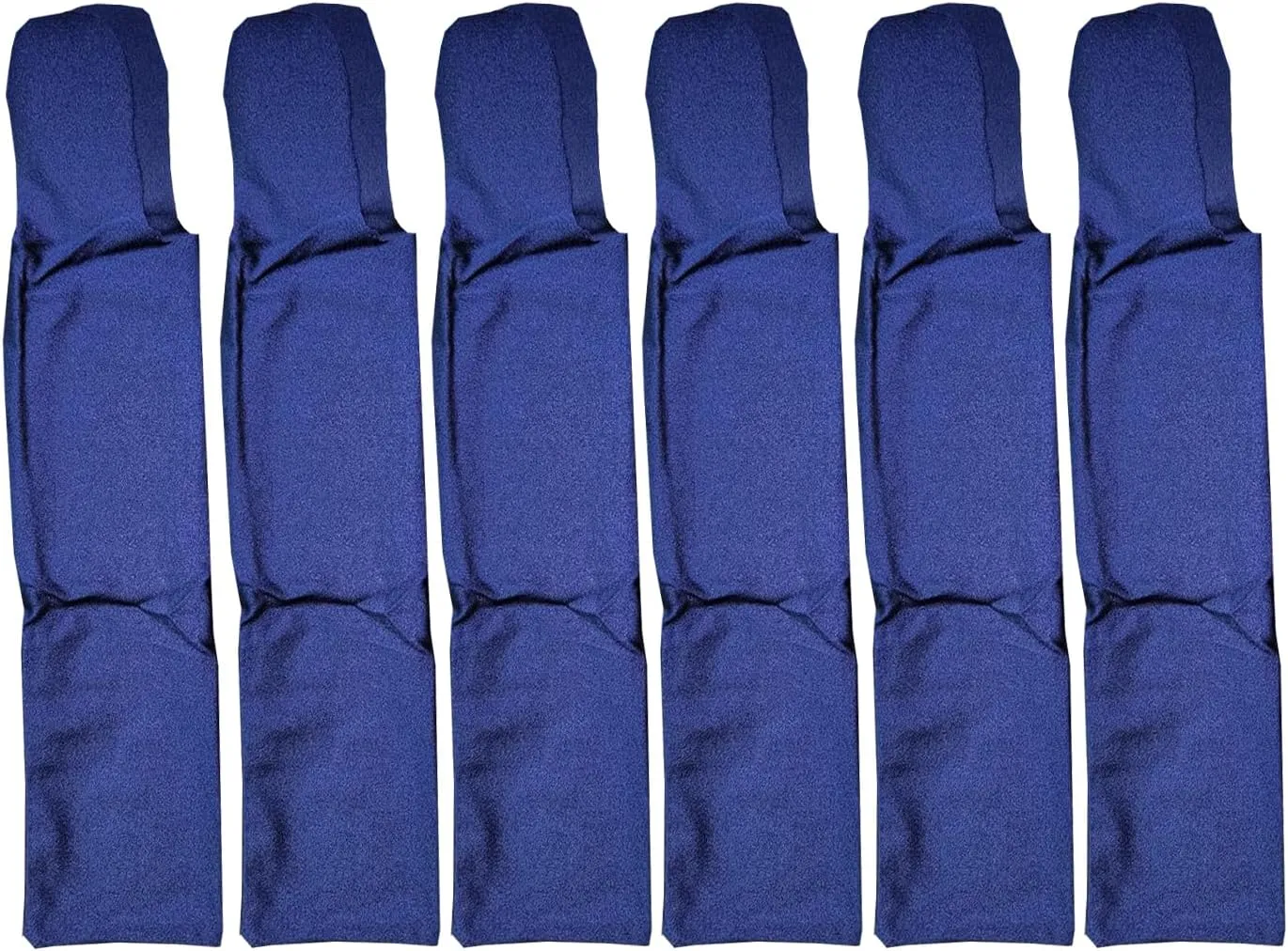 Ranch Hand Horse Mane Bags - Protect Horse's Mane from Wind, Sun & Mud - Prevents Tangles, Rubbing Out and Breakage - Made with Nylon - Easy to Use and Washable - Set of 6 (Dark Blue)