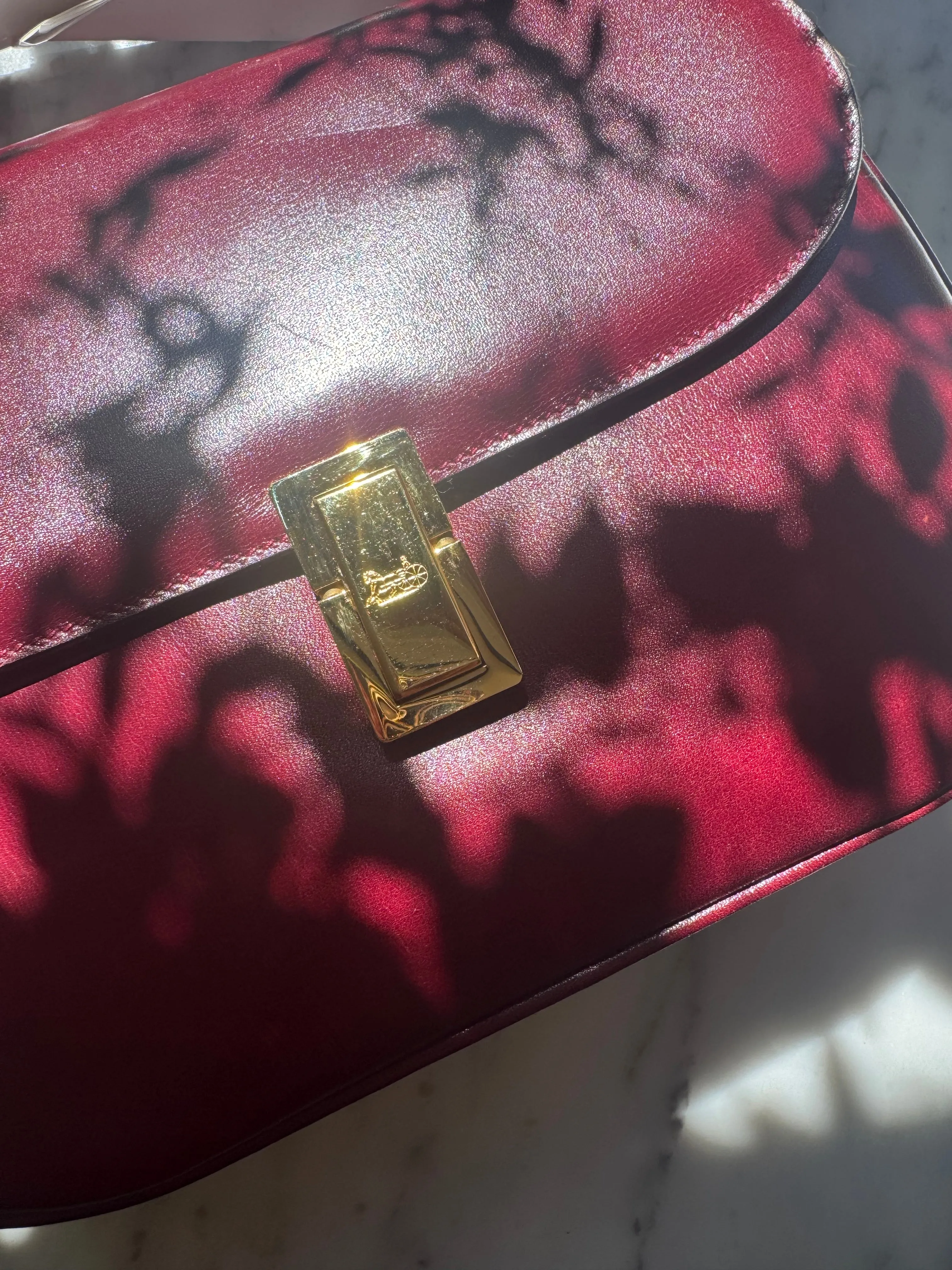 Rare Authentic Vintage Celine Box Bag