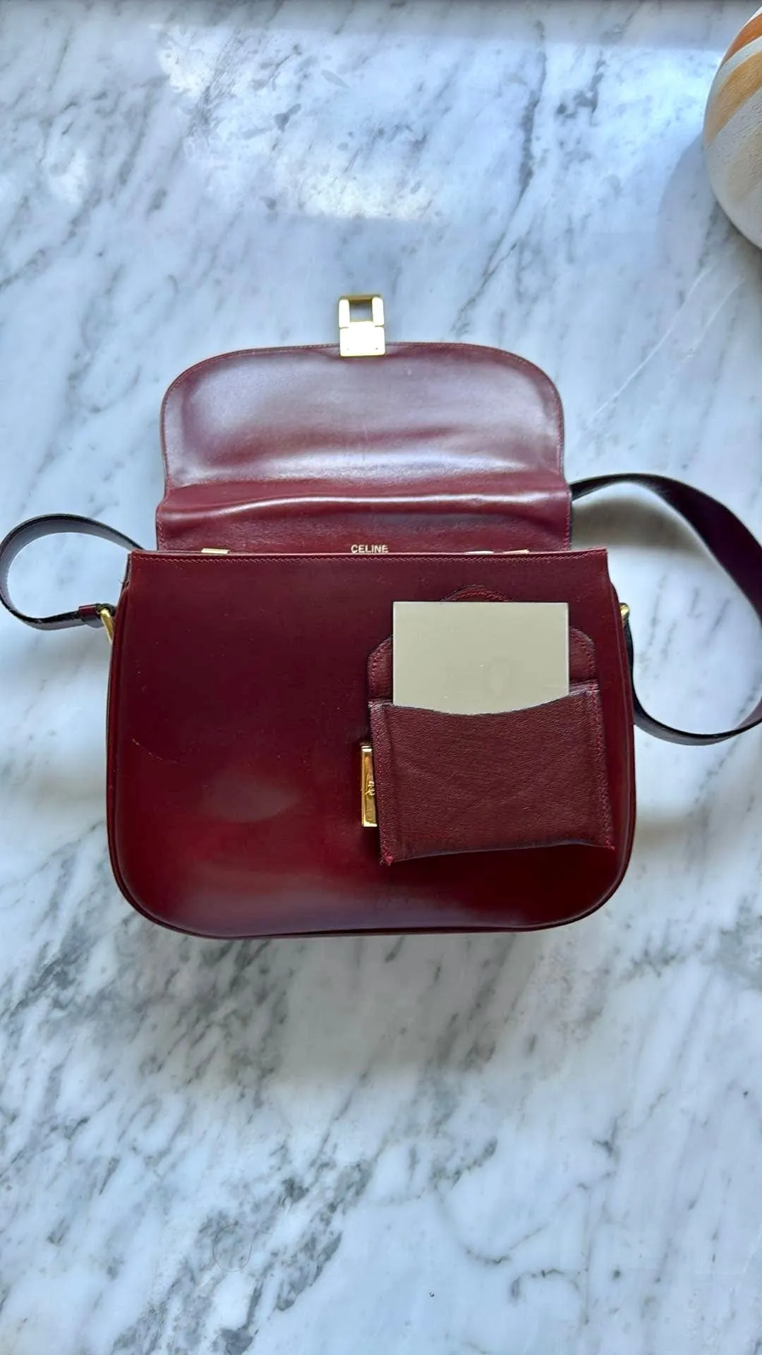 Rare Authentic Vintage Celine Box Bag