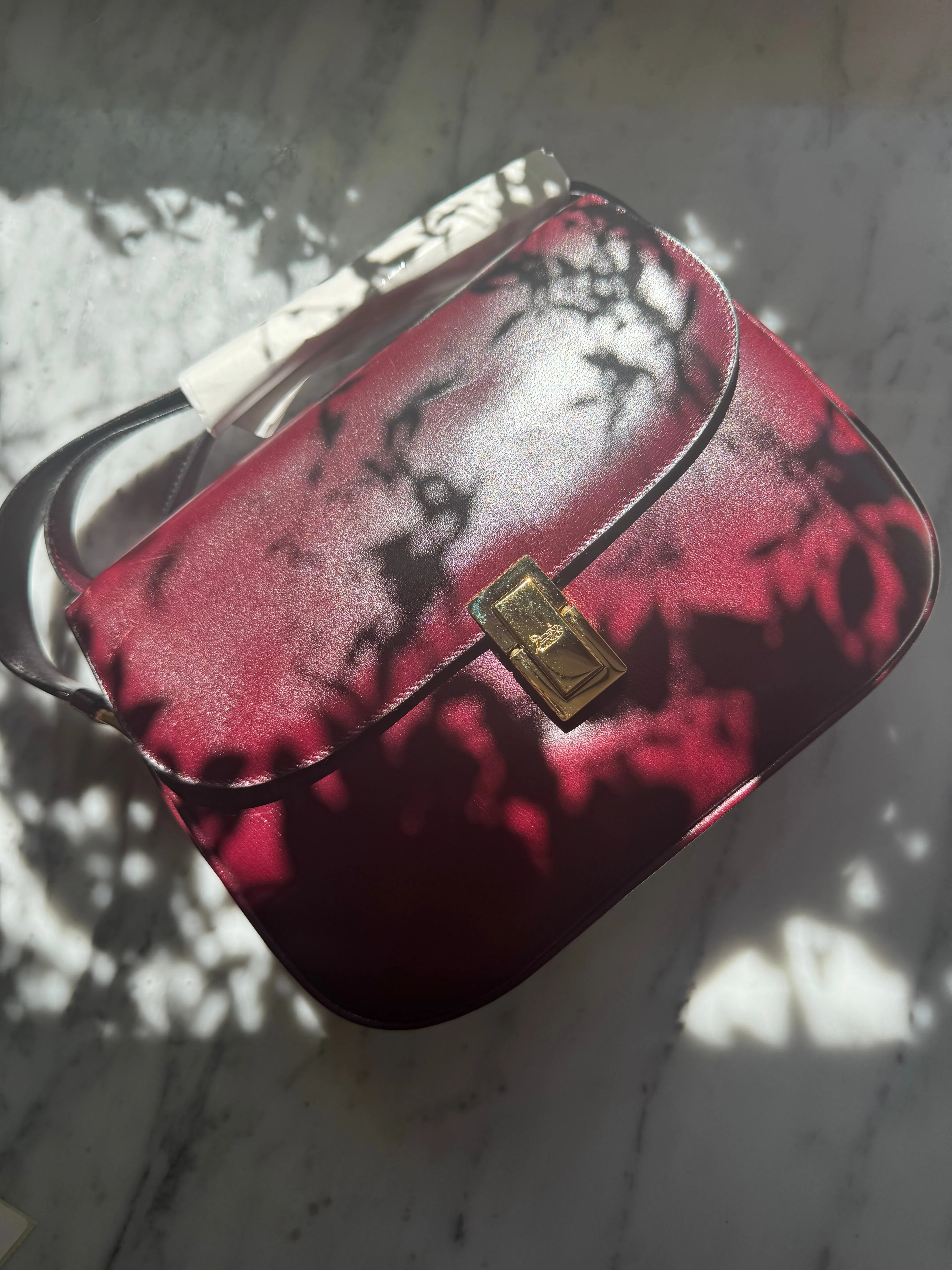 Rare Authentic Vintage Celine Box Bag