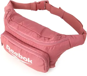 Reebok Fanny Pack - Lightweight Stylish Crossbody Waist Belt Bags for Women and Men with Adjustable Strap, Size One Size, Davis Rose