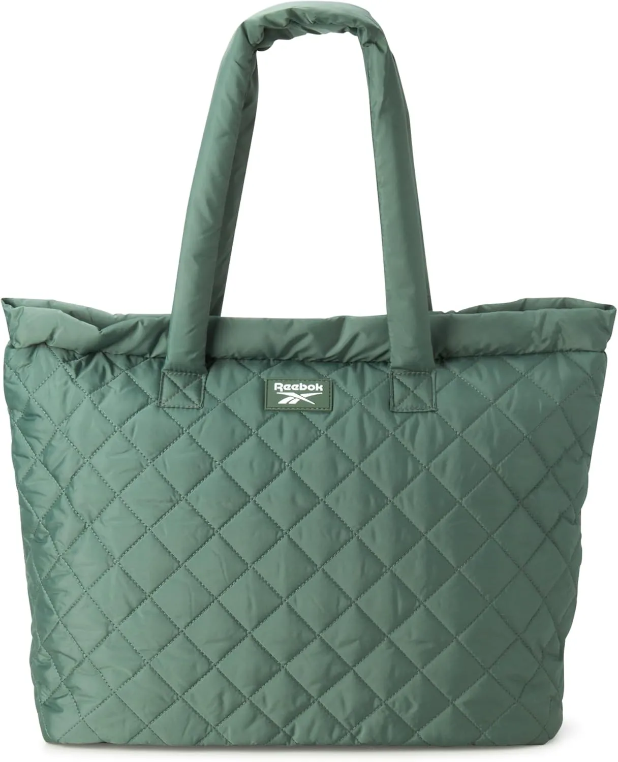 Reebok Women's Gym Tote Bag - Lightweight Carry On Tote Bags for Women - Casual Sports Shoulder Bag with Zipper Closure