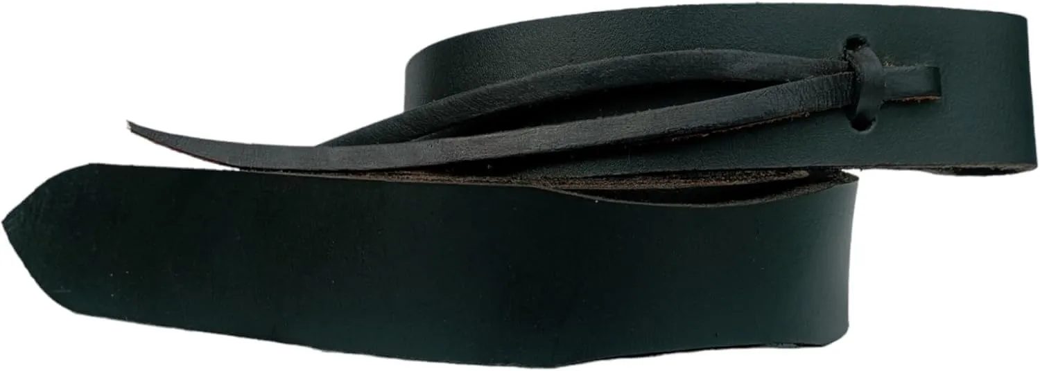 Regular Leather Western Horse Saddle Latigo Off Billet Tie Strap Set Pair Latigo Saddle Cinch Tie Strap - Saddle Strap - Accessory Cinch Western Saddle Cinch tie with Holes Latigo Leather Strap, LTG07
