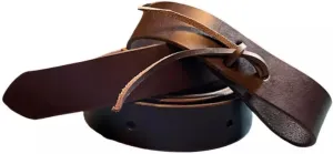 Regular Leather Western Horse Saddle Latigo Off Billet Tie Strap Set Pair Latigo Saddle Cinch Tie Strap - Saddle Strap - Accessory Cinch Western Saddle Cinch tie with Holes Latigo Leather Strap, LTG41