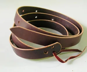 Regular Leather Western Horse Saddle Latigo Off Billet Tie Strap Set Pair Latigo Saddle Cinch Tie Strap - Saddle Strap - Accessory Cinch Western Saddle Cinch tie with Holes Latigo Leather Strap, LTG47