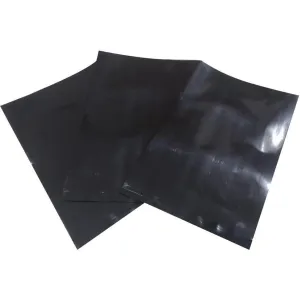 Ritesource - 11" x 6" x 20" Low Density Black Produce Bag, 12lbs/Case, 90cs/Skid - TLD4B