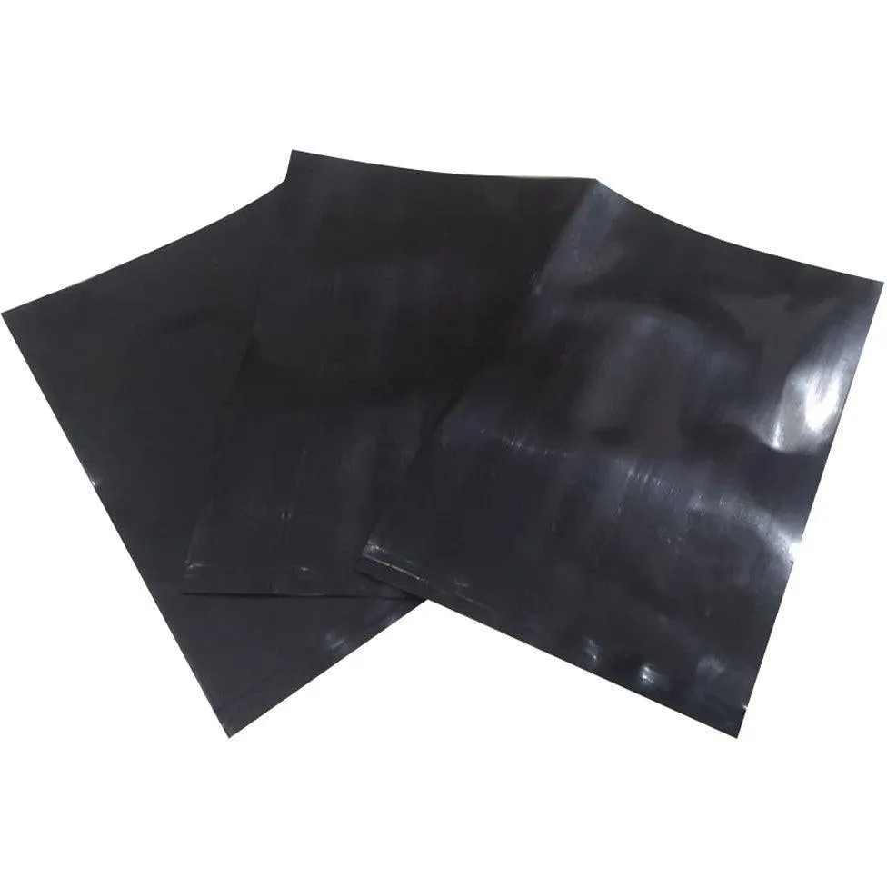Ritesource - 11" x 6" x 20" Low Density Black Produce Bag, 12lbs/Case, 90cs/Skid - TLD4B
