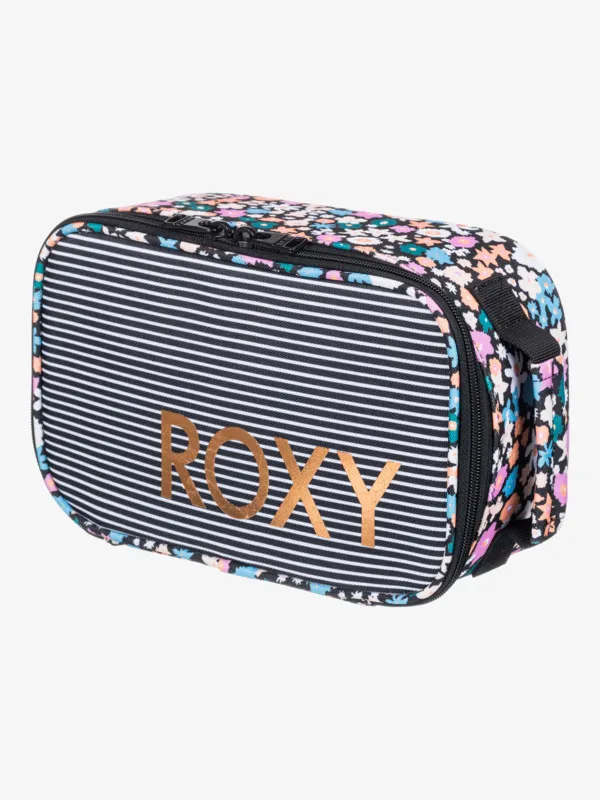 Roxy Groovy Life Lunch Box - Anthracite Flower Power