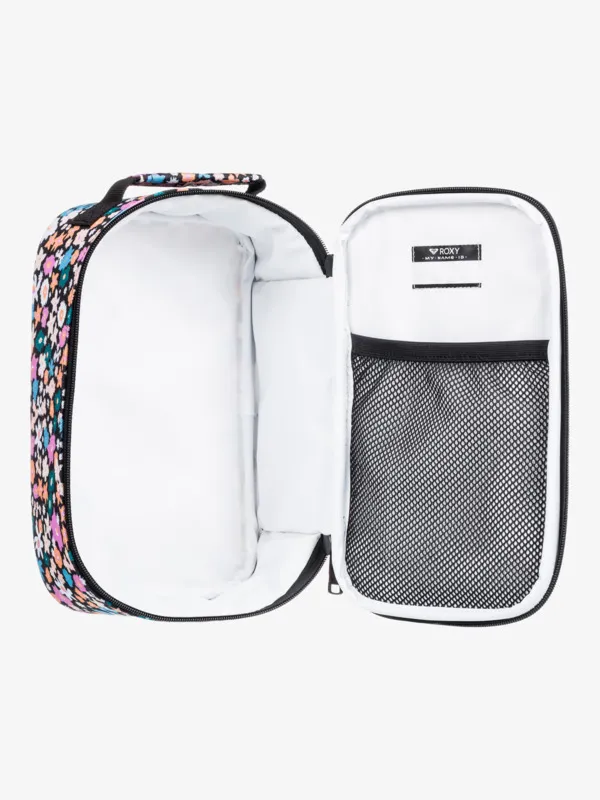 Roxy Groovy Life Lunch Box - Anthracite Flower Power