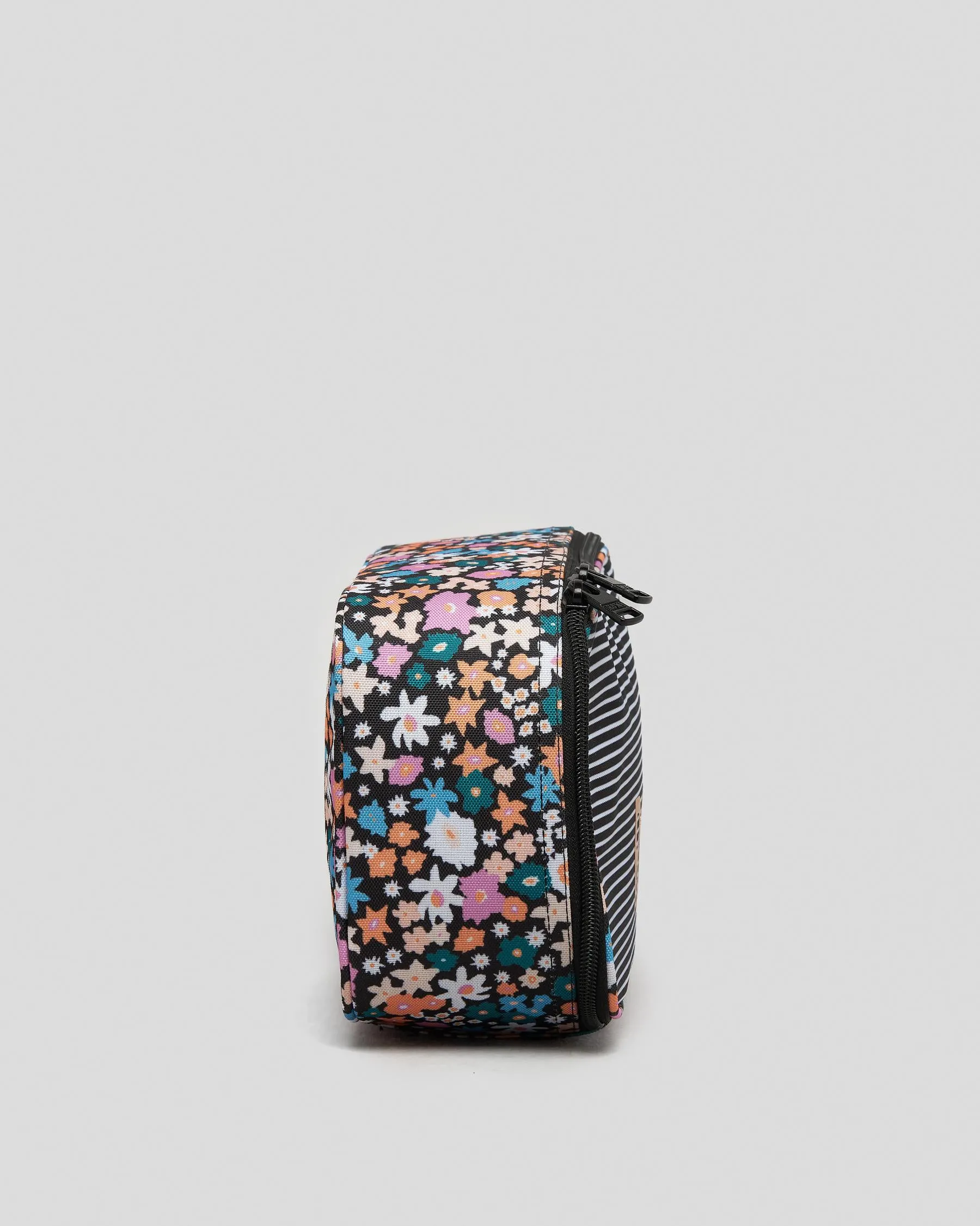 Roxy RG Groovy Life Lunch Box - Anthracite Flower Power