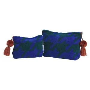 Sage & Clare - Vinita Lapis Terry Pouch (Size Options)