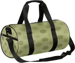 Sage Green Abstract Gym Bag Small Gym Duffel Bags for Men Women Overnight Weekender Workout Bag Lightweight Sport Duffle Bag Carry On Gymbag