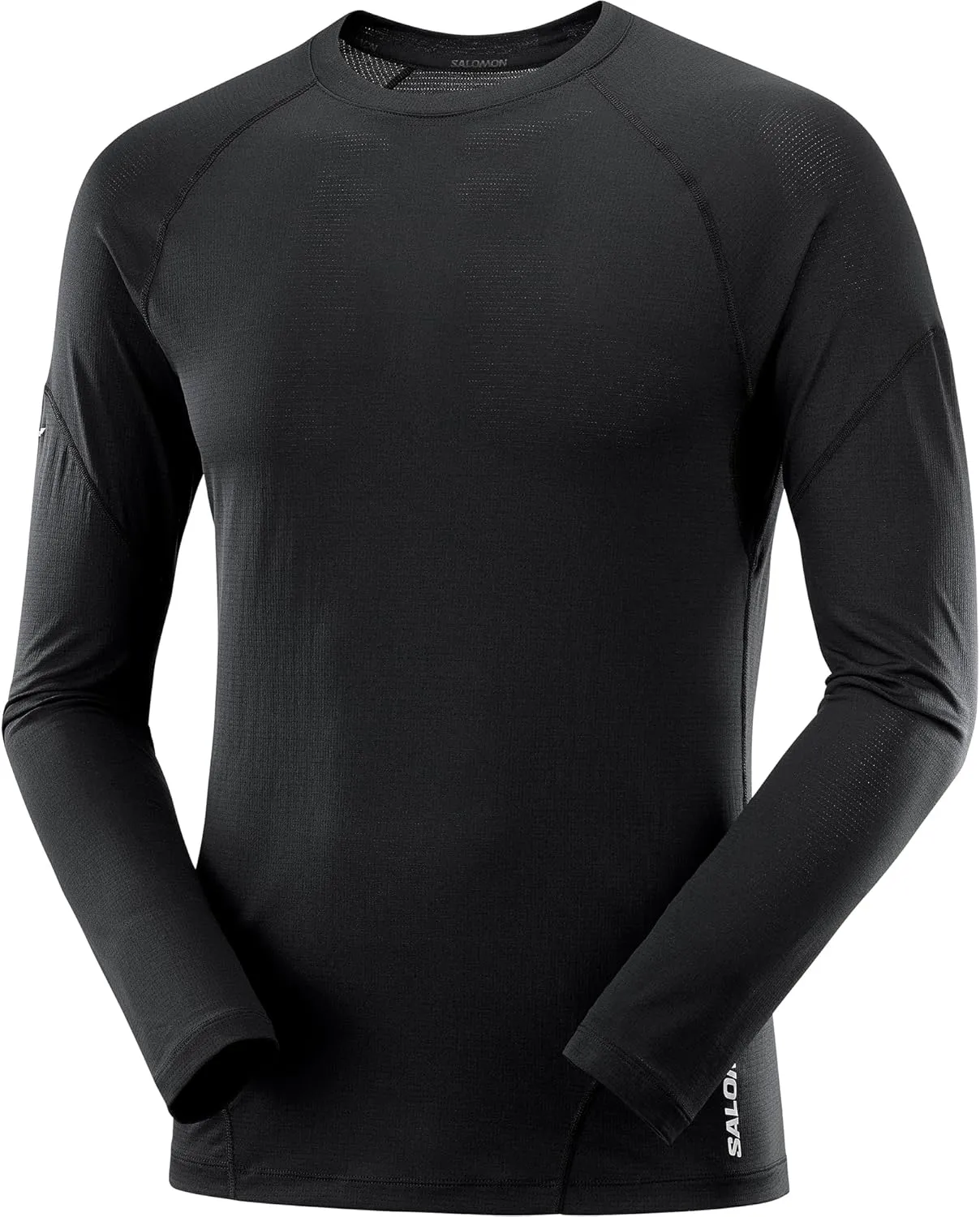 Salomon Men’s Cross Run T-Shirt, Quick-Drying Long Sleeve Workout Shirt for Road Running