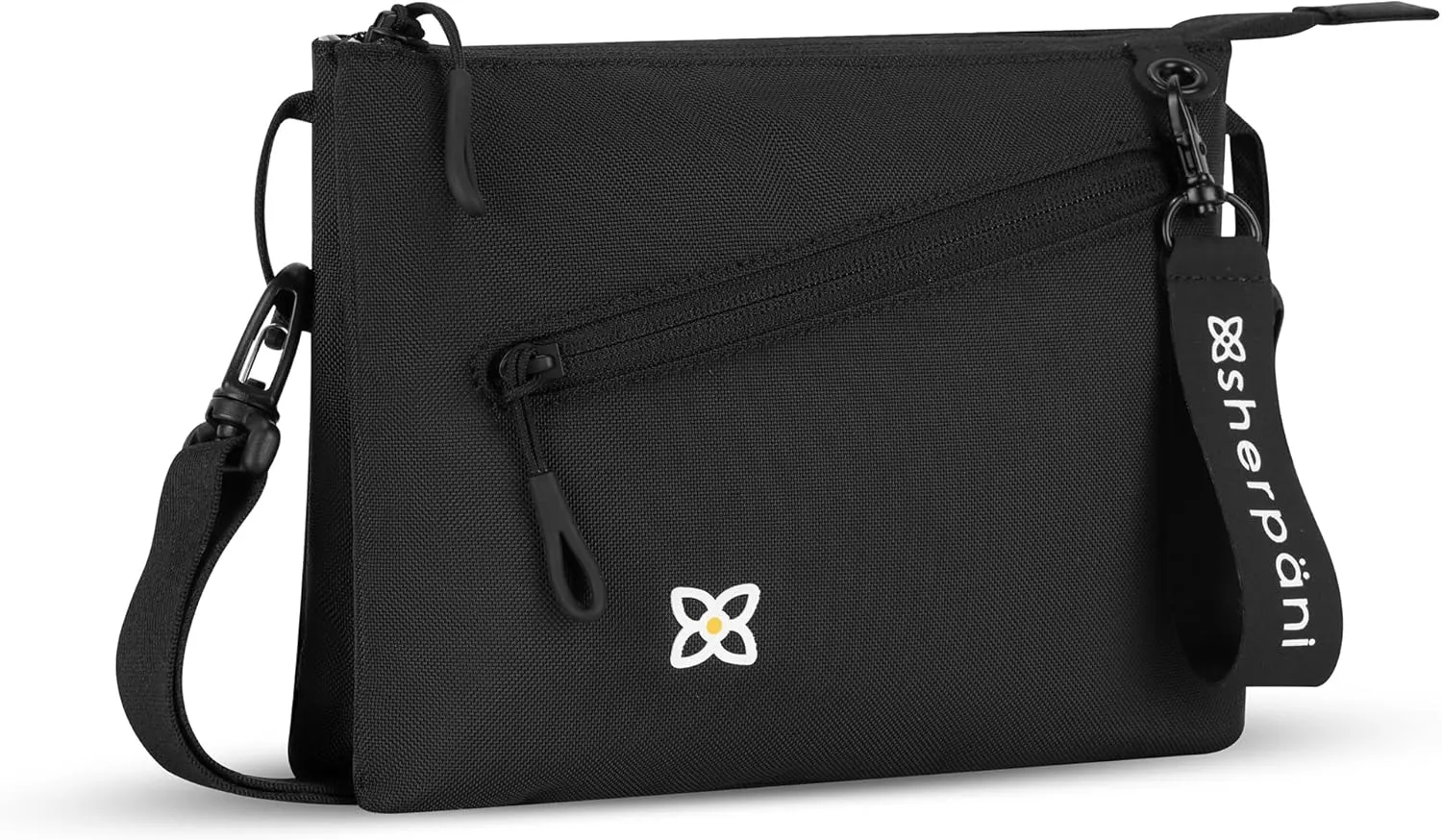 Sherpani Zoom, Small Crossbody Purse, Nylon Crossbody Bag, Lightweight Cross Body Bag, Sleek Dual Pouch, Purses for Women