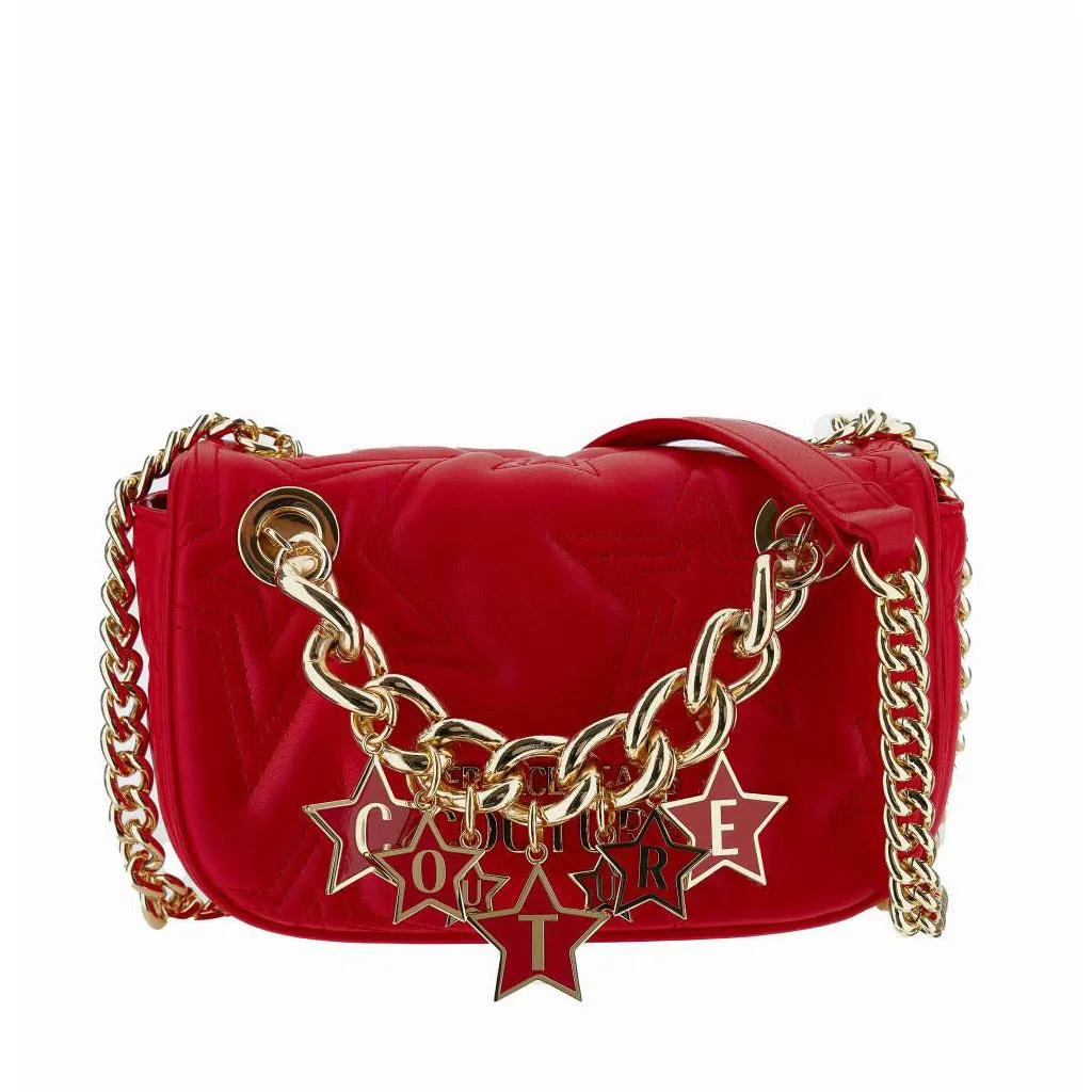 Sleek Logo Embellished Crossbody Bag