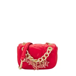Sleek Logo Embellished Crossbody Bag