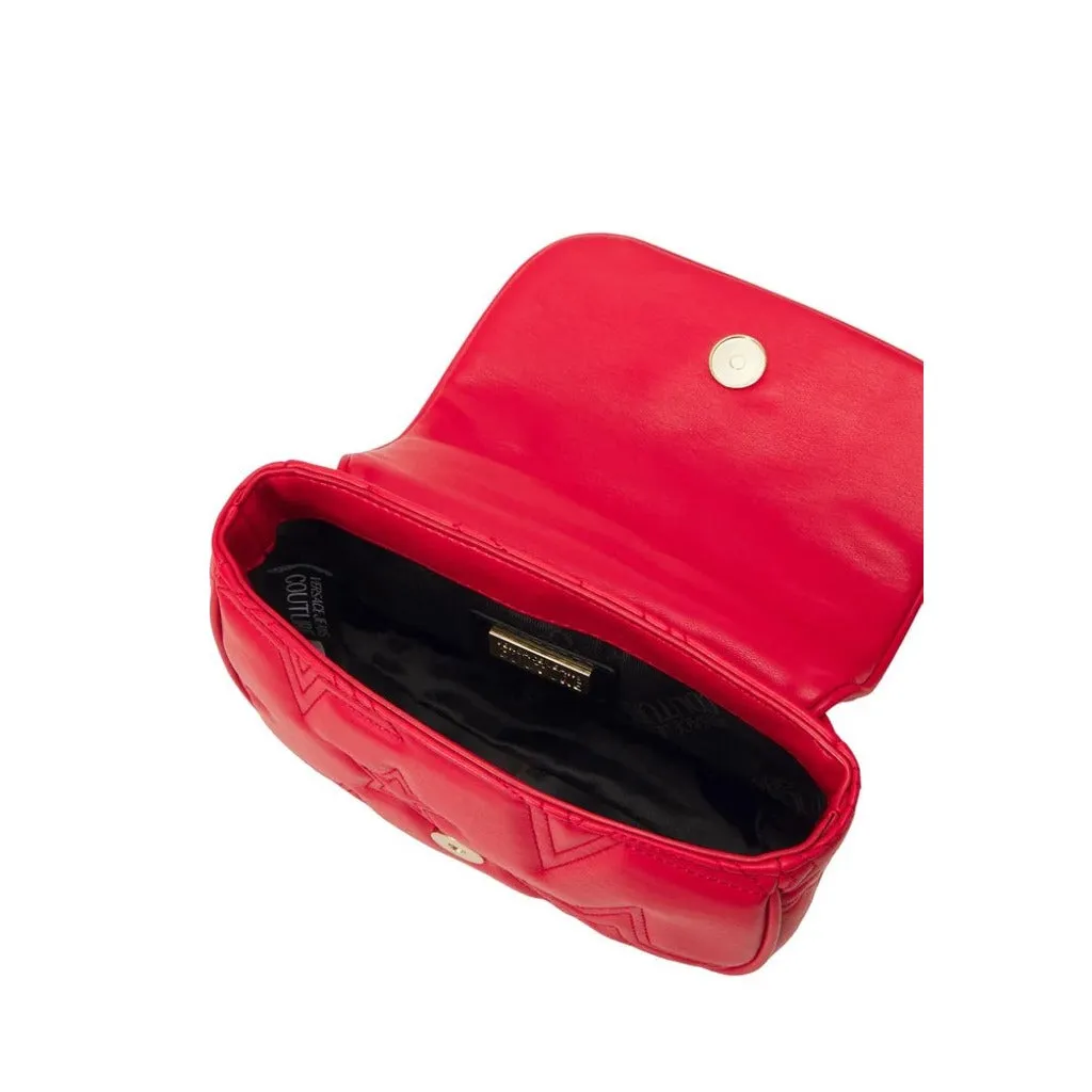 Sleek Logo Embellished Crossbody Bag