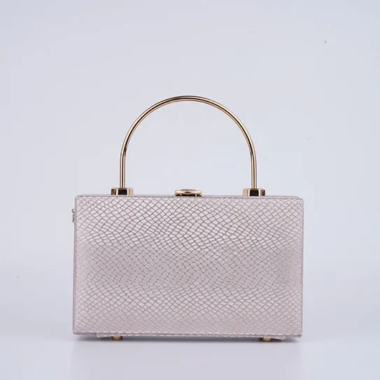 Sleek Satin Copper  Bag