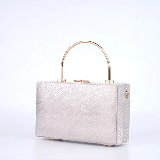 Sleek Satin Copper  Bag