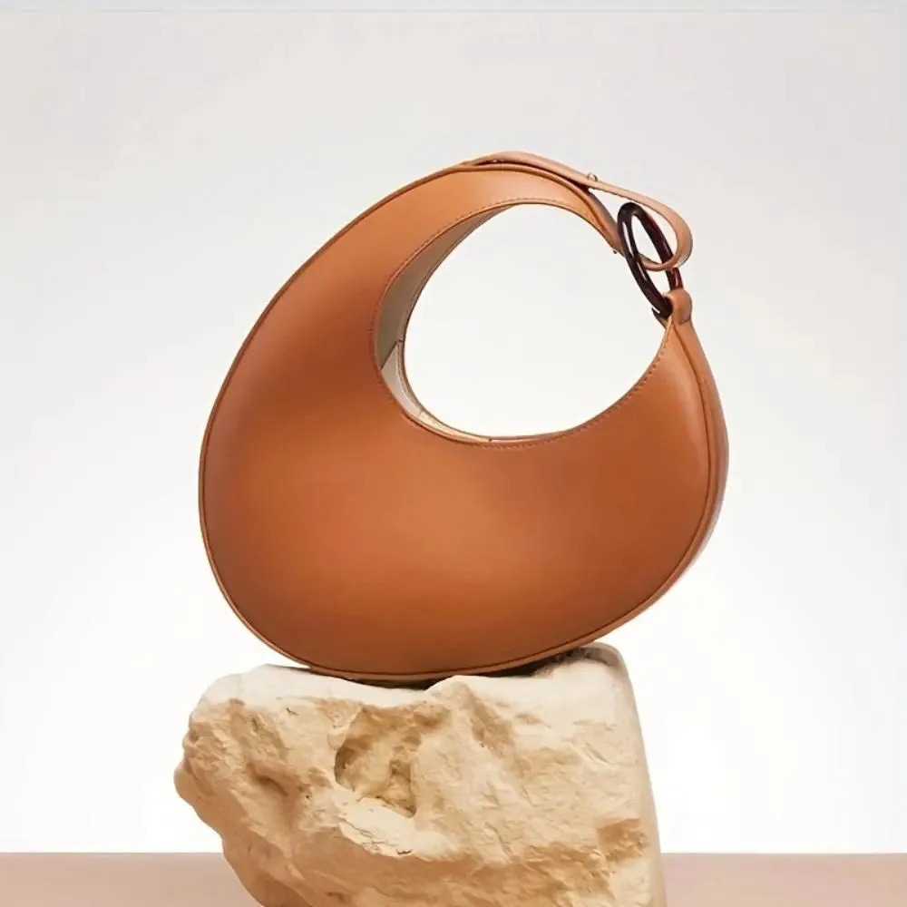 Sleek Solid Color Hobo Bag - Claire’s Modern Minimalist
