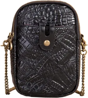 Small Multicolor Crossbody Purse Genuine Leather Handbag Random Shoulder Bag Fashion Work Shopper Satchel
