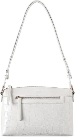 Small Shoulder Bags,RAVU Hobo Crossbody Purses for Women Crocodile Leather Clutch w Adjustable Strap
