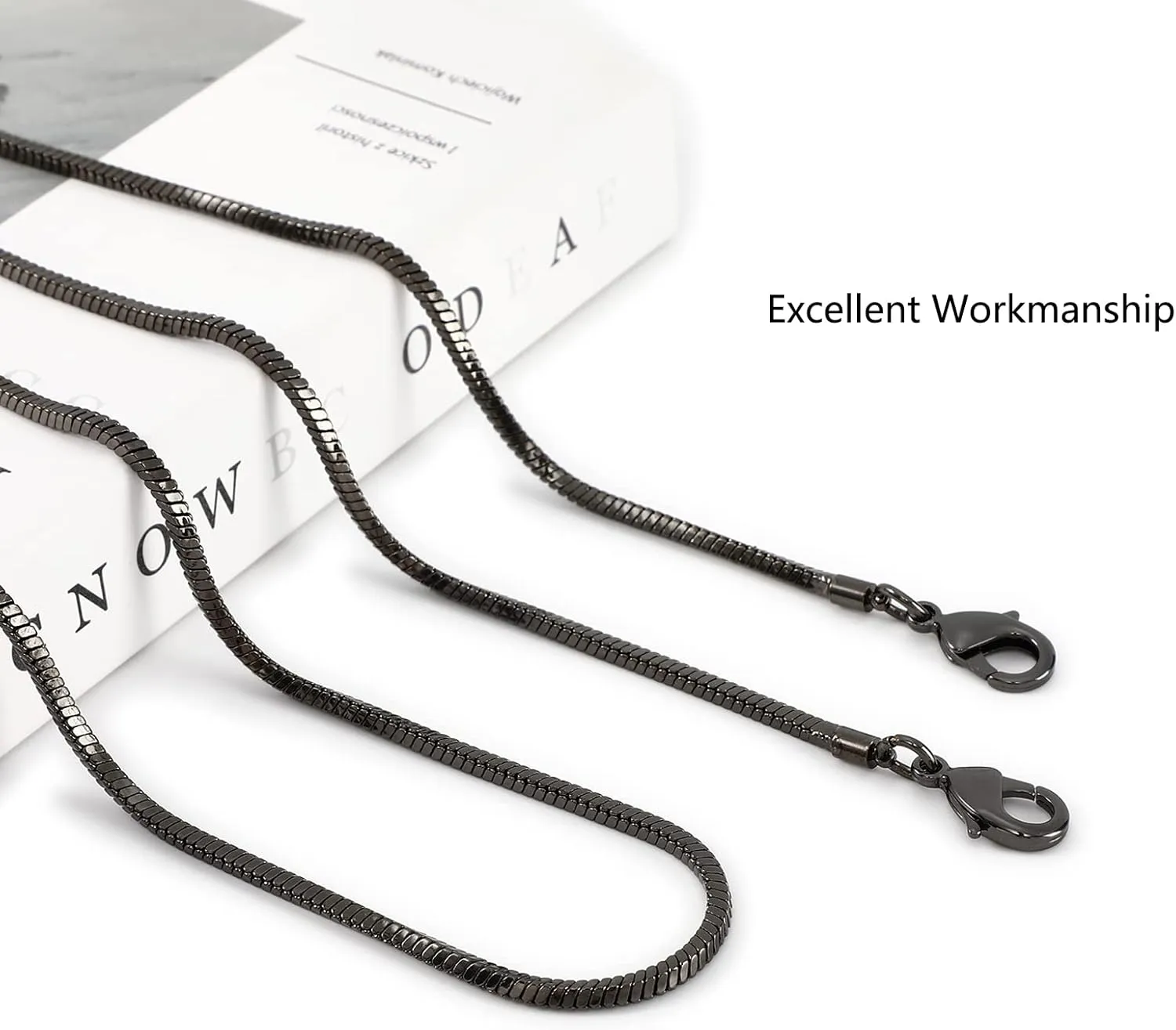 Small Square Copper Purse Shoulder Cross Body Handbag Bag Chains Strap Replacement(Black Grey, 47'')