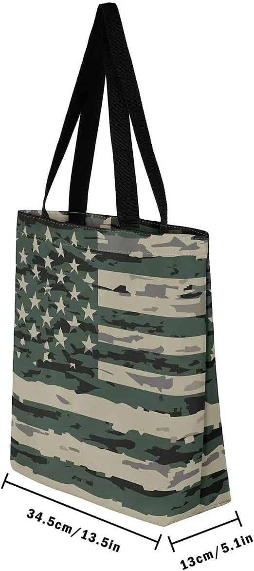 Snake Canvas Tote Bag S-Shaped Little Dragon Foldable Beach Bag,Green Snake Hide Handbag for Women