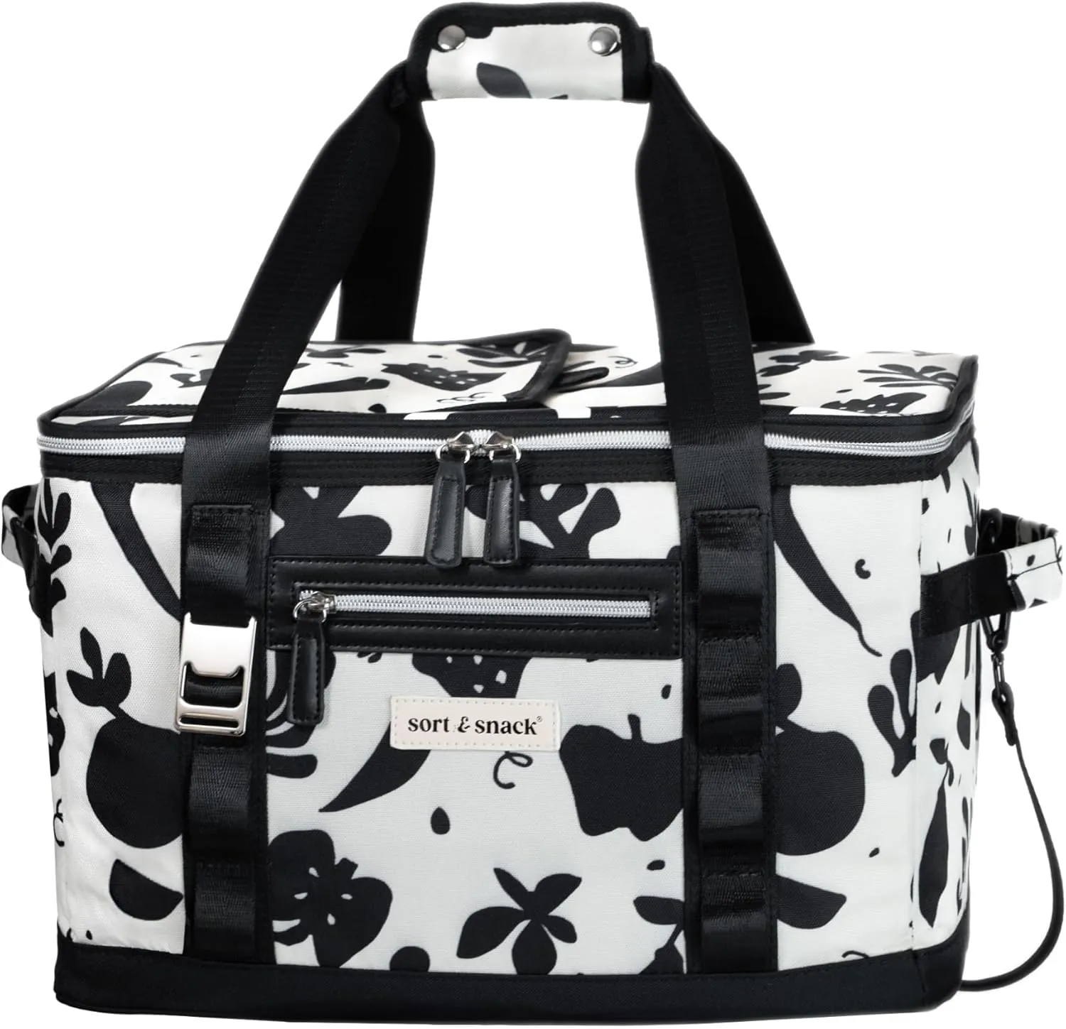 Sort & Snack Travel Cooler Bag - Fits up to 3 Sort & Snack Snacklebox - Perfect Insulated Soft Cooler Bags Collapsible Coolers for Travel and Road Trip Essentials for Adults