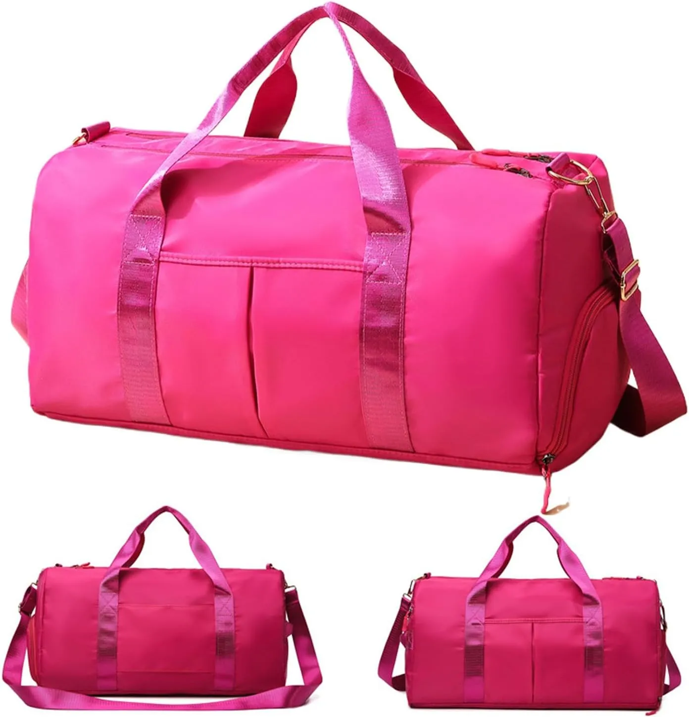 Sports Gym Bag - Oxford Cloth Large Capacity Gym Bags | Wear-Resistant Shoulder Bag, Portable Tote Bag with Shoulder Strap for Yoga